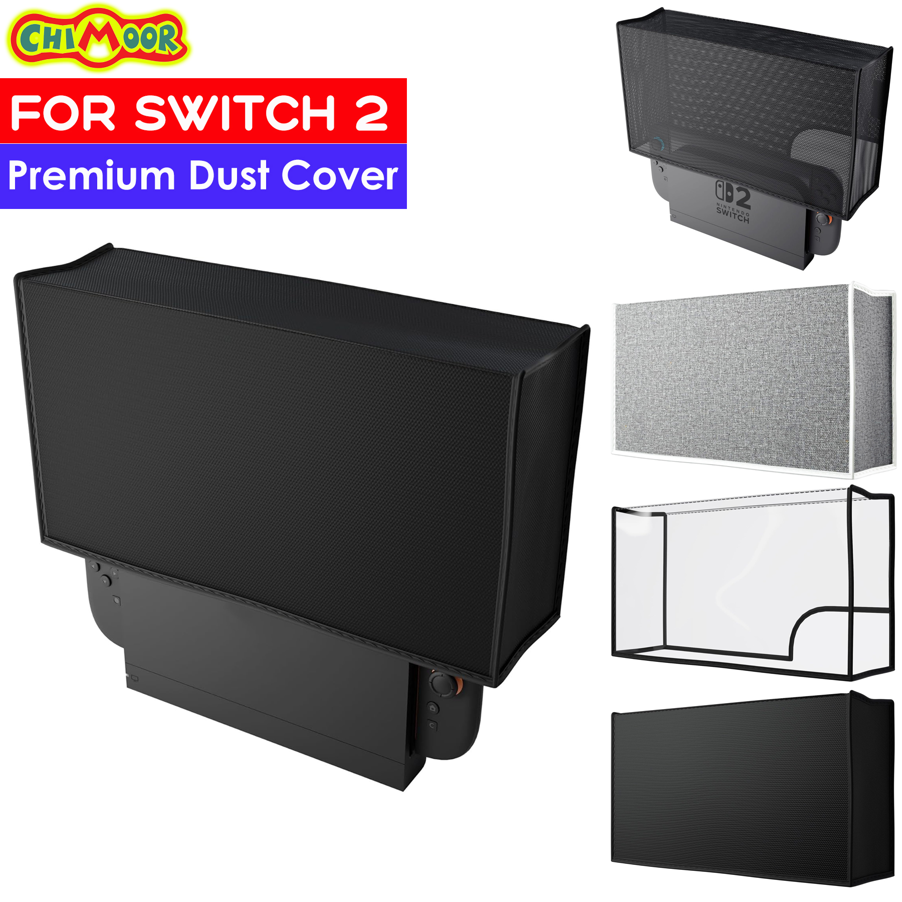 Console Dust Cover - Copertura antipolvere premium per Switch 2