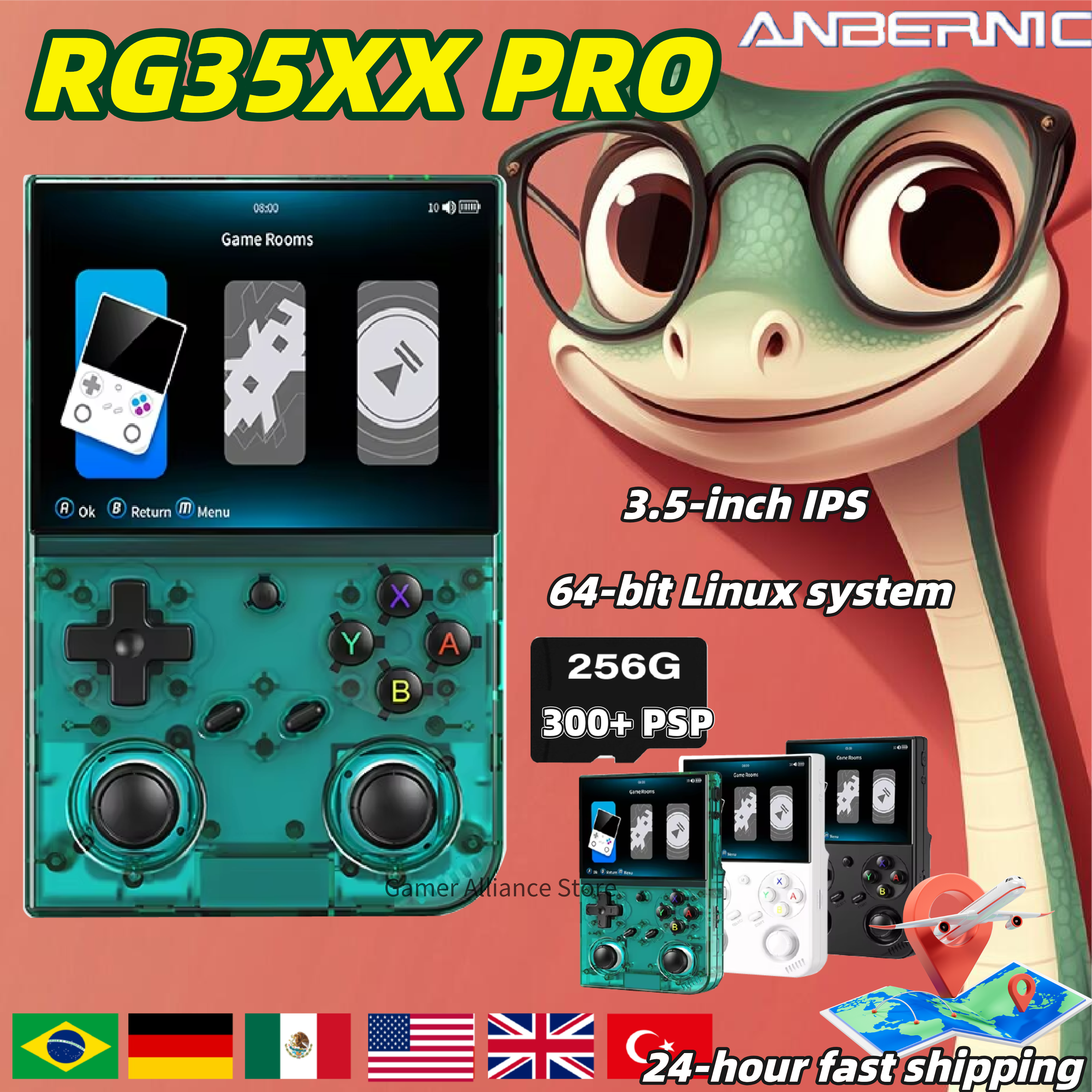 Retro Gaming La - Anbernic RG 35XXPro RG35XX Pro Console