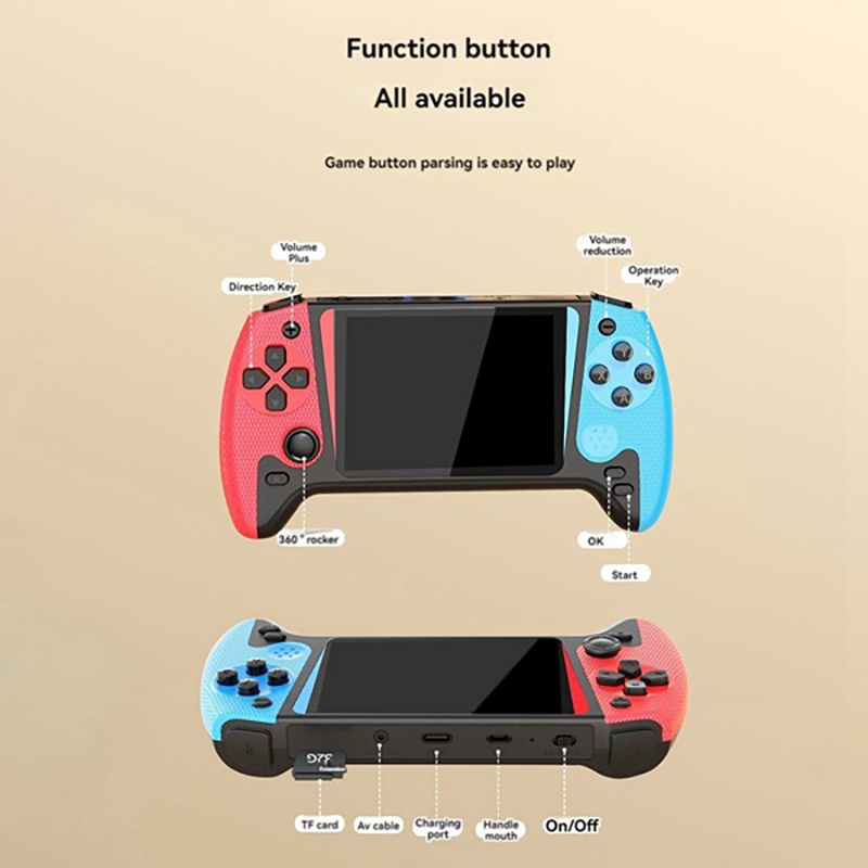 Retro Gaming For Tv - Console di gioco portatile retrò Q21,