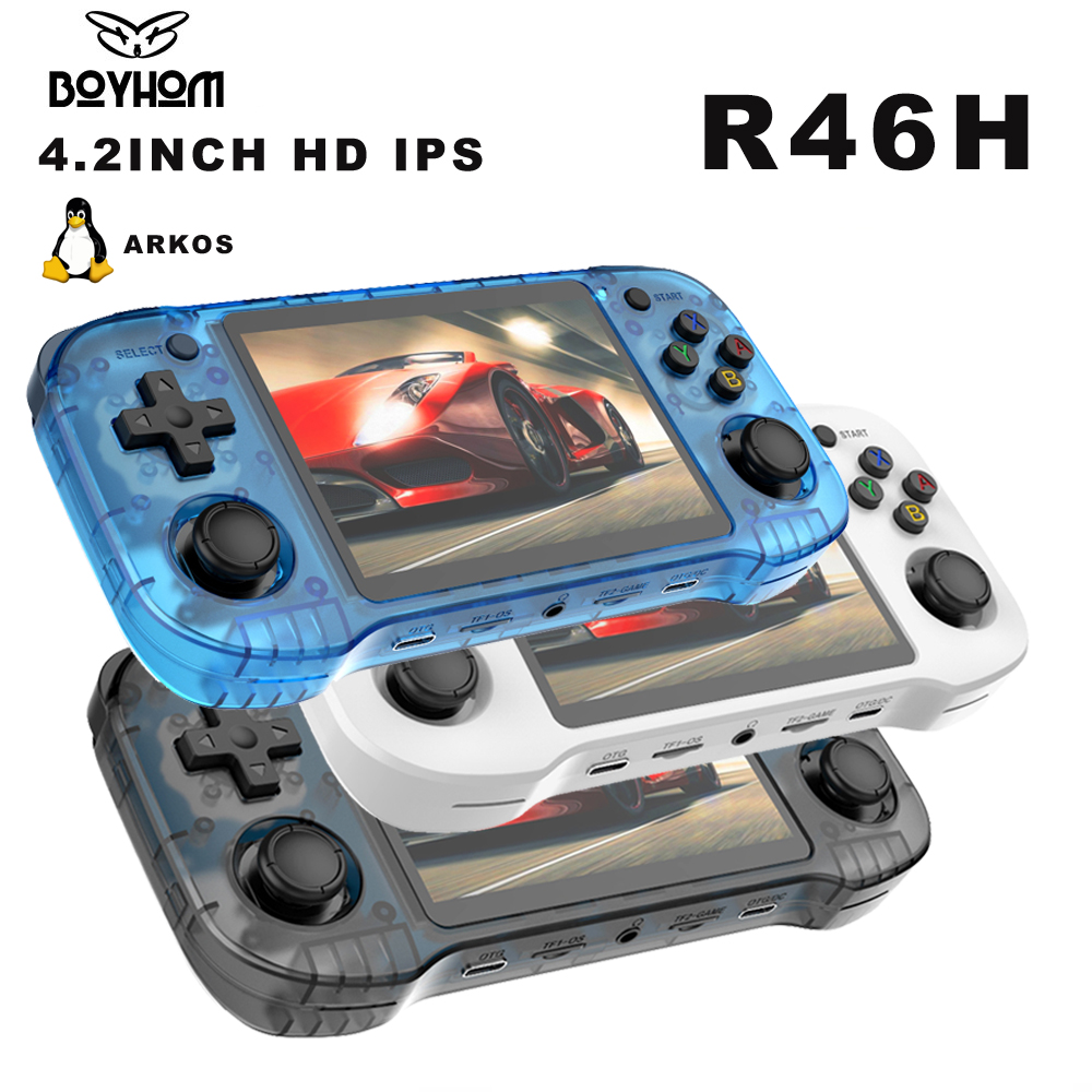 Retro Gaming On Linux - R46H Console di gioco portatile retrò