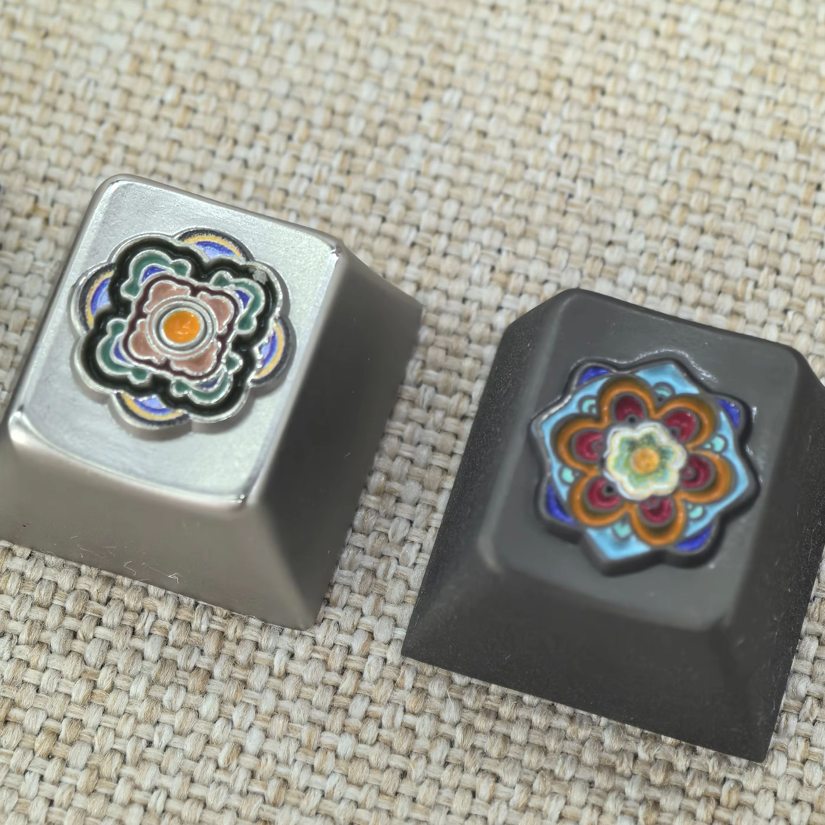 Retro Gaming Gun - MAIMOOO Keycap in Metallo Personalizzato, Tasti