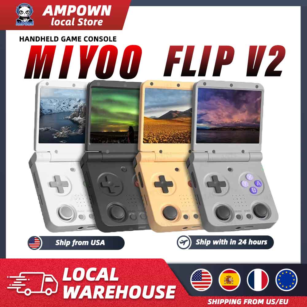Retro Gaming On Linux - Console di Gioco Portatile MIYOO Flip