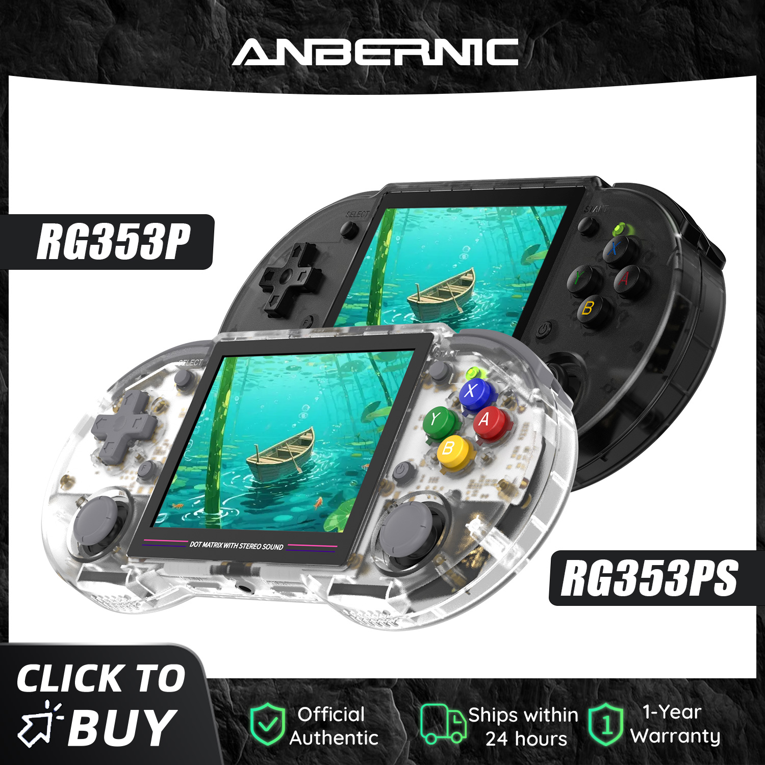 Retro Gaming La - Anbernic RG353P RG353PS Console di Gioco