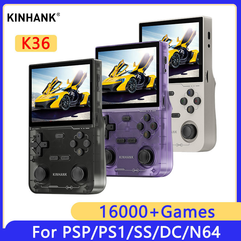 Retro Gaming N64 - KINHANK K36 Console per videogiochi portatile