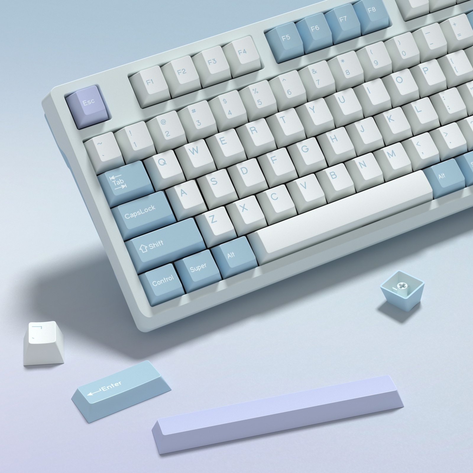 Retro Gaming Laptop - KBDiy GMK Illusion Keycap Cherry Profilo