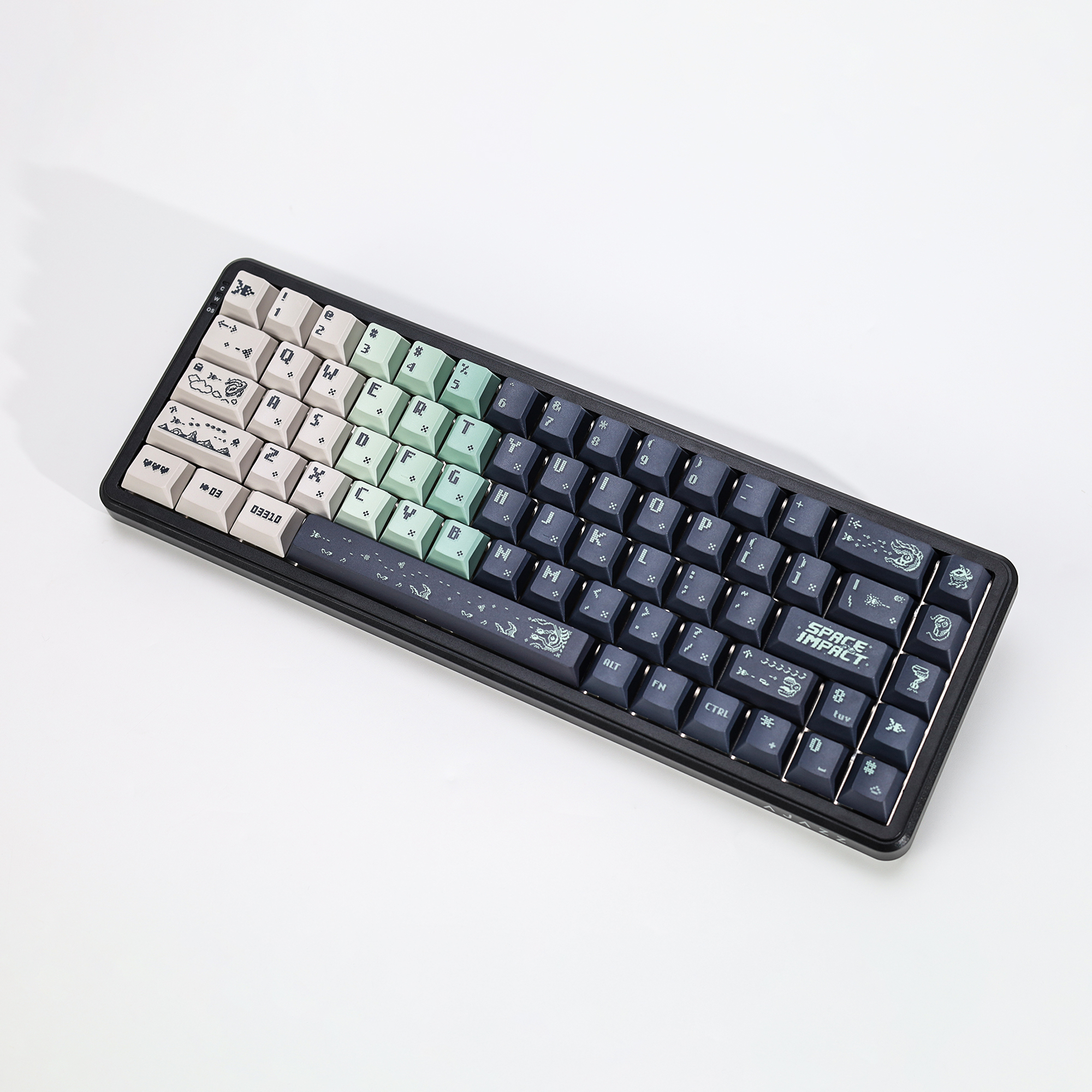 KBDiy Space Impact Keycaps Ret - Retro Gaming Space recensione e prezzo