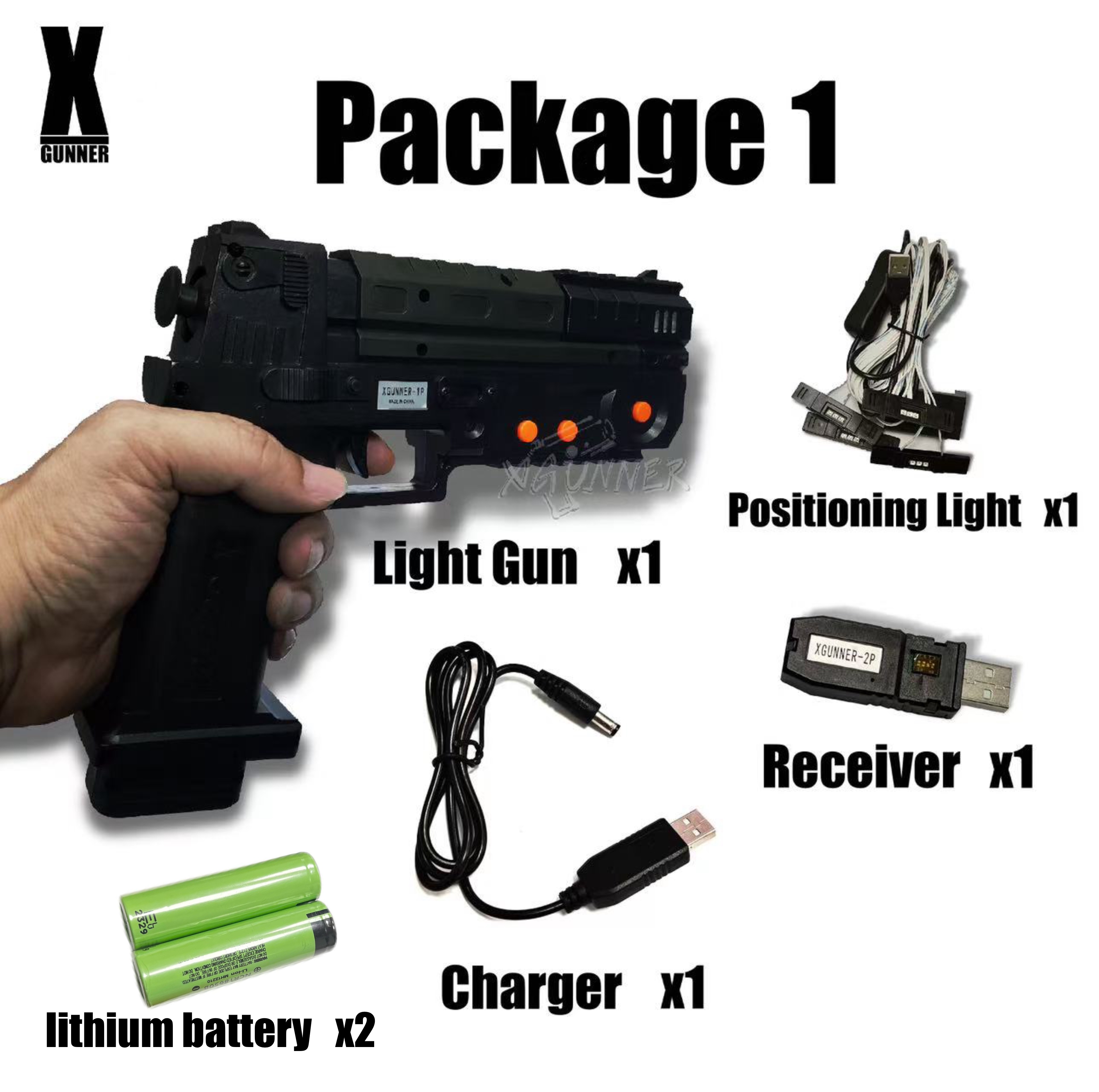 Pistola luminosa da gioco wire - Retro Gaming Gun recensione e prezzo