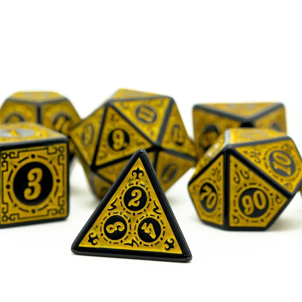 Set di dadi DND in plastica di - Retro Gaming Font Free recensione e prezzo