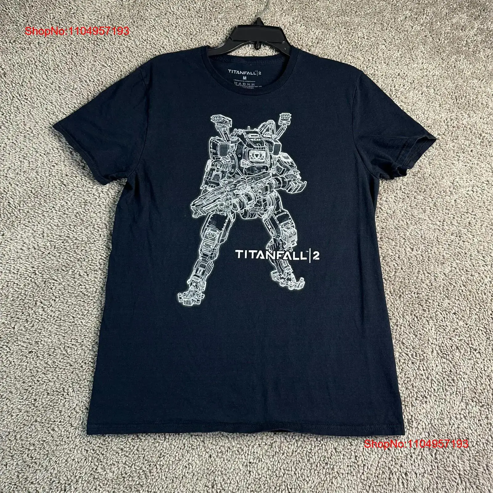 Titanfall 2 T Shirt Uomo Medio - Retro Gaming T Shirt recensione e prezzo