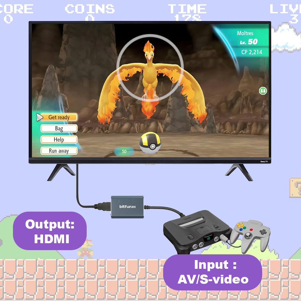 Bitfunx 720P Adattatore Svideo - Retro Gaming N64 recensione e prezzo