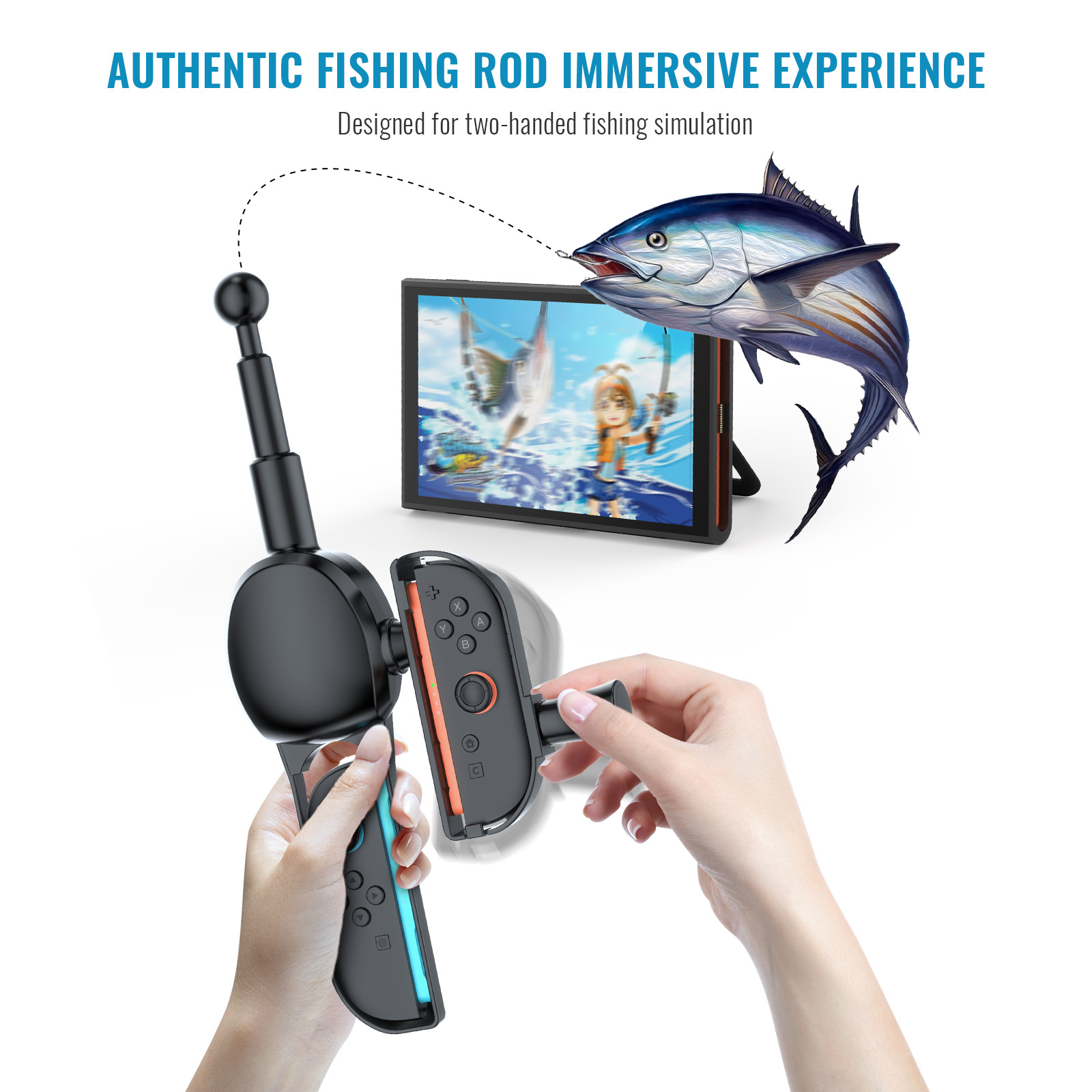 Canna da pesca NS2285 per Swit - Retro Gaming Gun recensione e prezzo