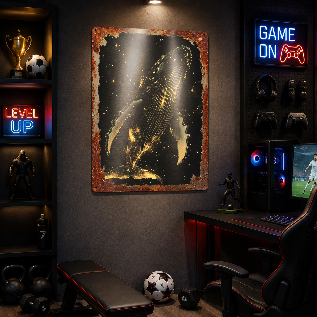Poster 3D con Stampa Testurizz - Retro Gaming Space recensione e prezzo