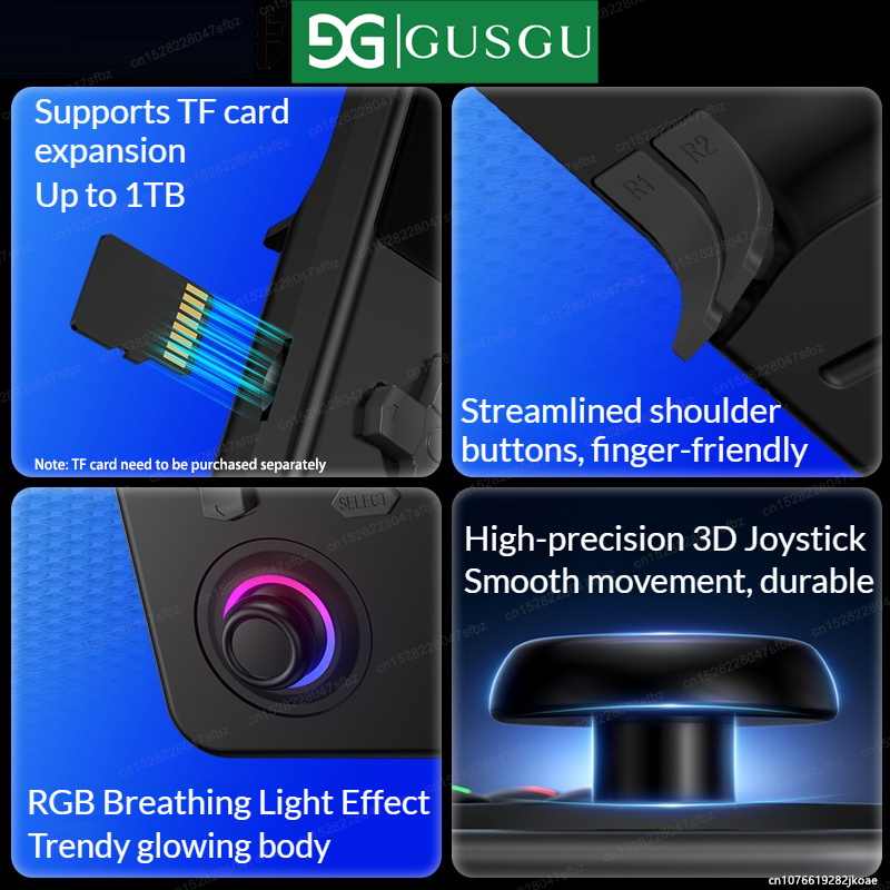 GUSGU H7 Console Retro Open So - Retro Gaming On Linux recensione e prezzo