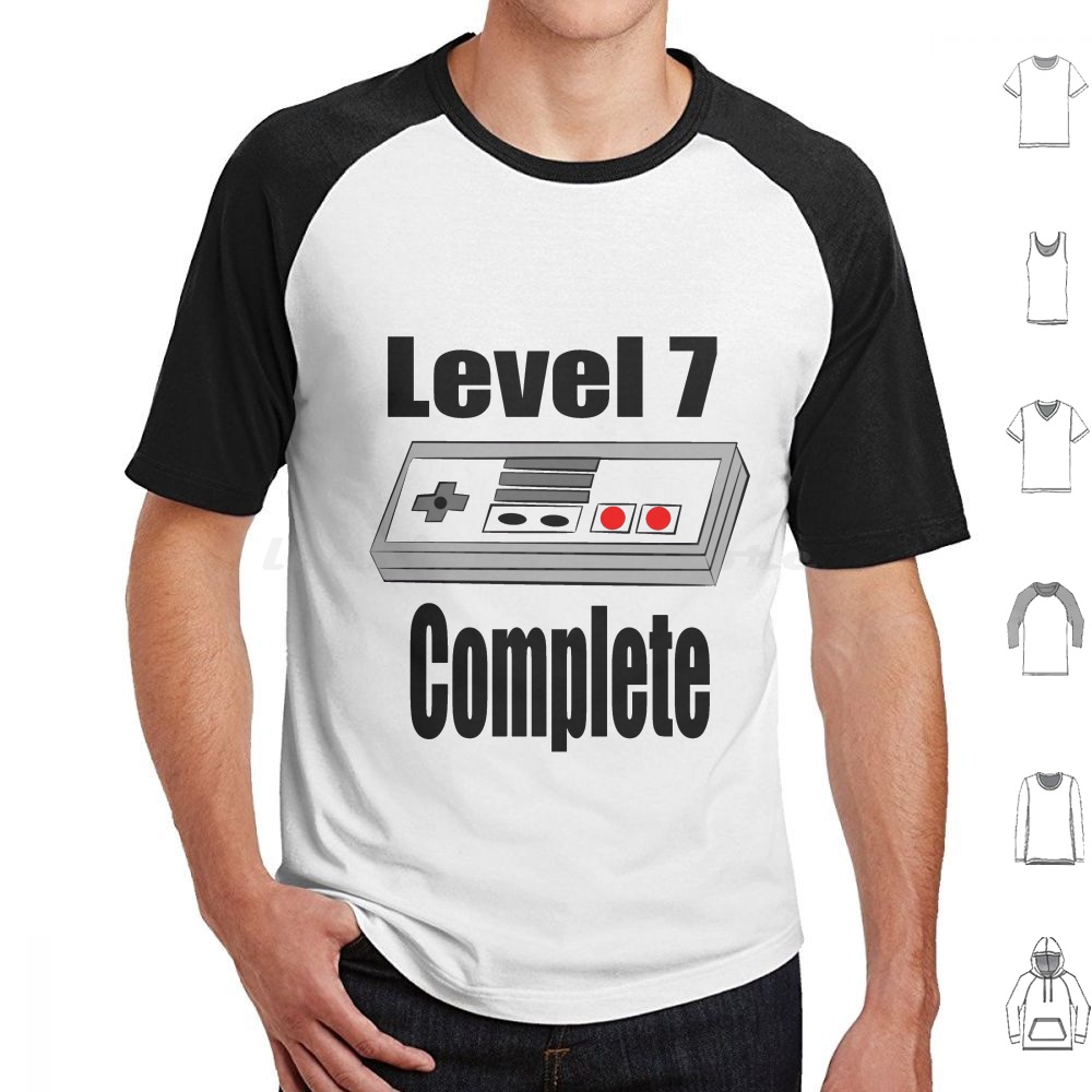 Maglietta Birthday Level 7 Com - Retro Gaming T Shirt recensione e prezzo