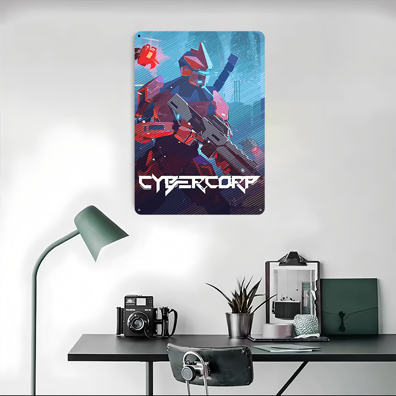Poster in Metallo Cyberpunk co - Retro Gaming Gun recensione e prezzo