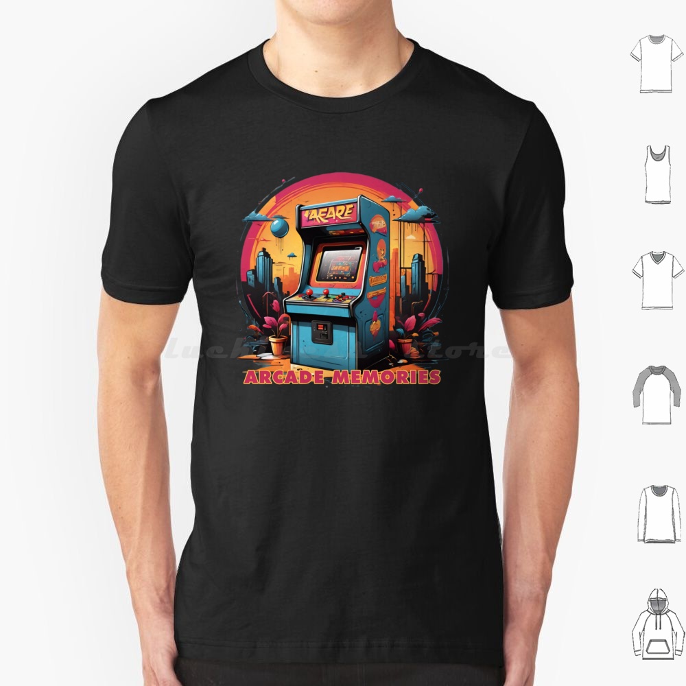 Ricordi arcade-Arcade T Shirt  - Retro Gaming T Shirt recensione e prezzo