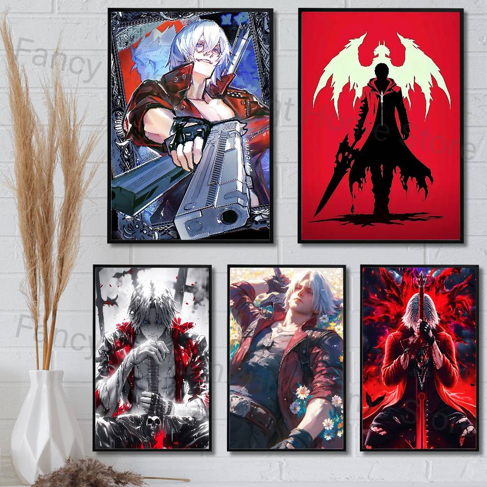 Poster del Gioco D-Devil May C - Retro Poster Gaming recensione e prezzo