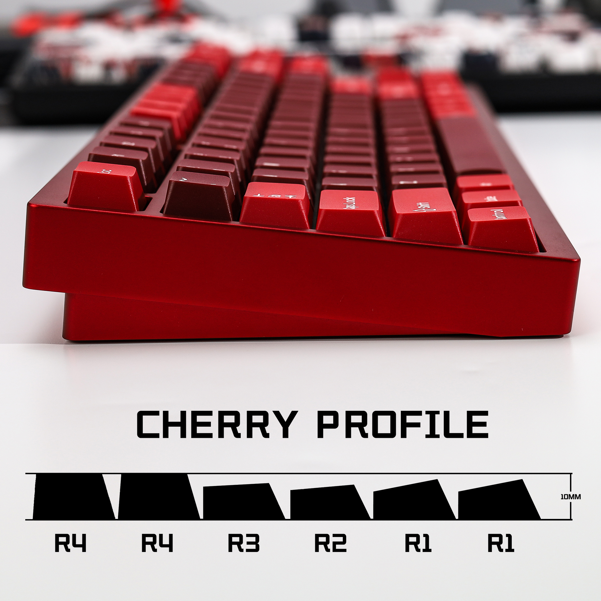 KBDiy GMK Jamon Keycap Rosso R - Retro Gaming Laptop recensione e prezzo