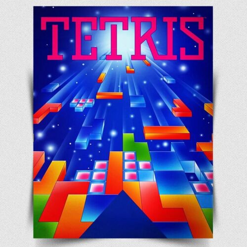 TETRIS METAL SIGN PLAQUE - Sta - Retro Poster Gaming recensione e prezzo