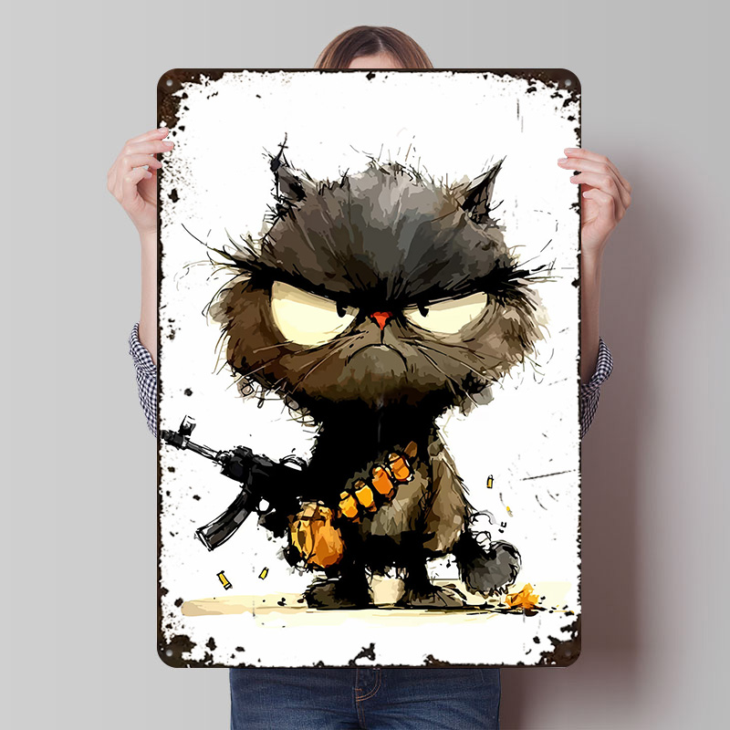 Poster con Gatto e Pistola, Ar - Retro Gaming Gun recensione e prezzo