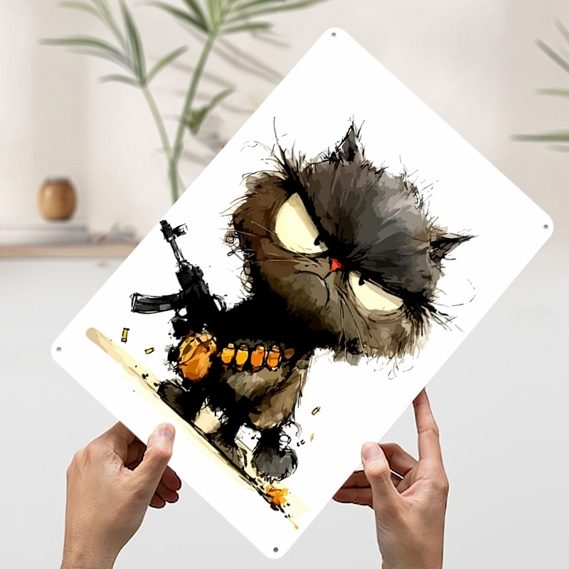 Poster con Gatto e Pistola, Ar - Retro Gaming Gun recensione e prezzo