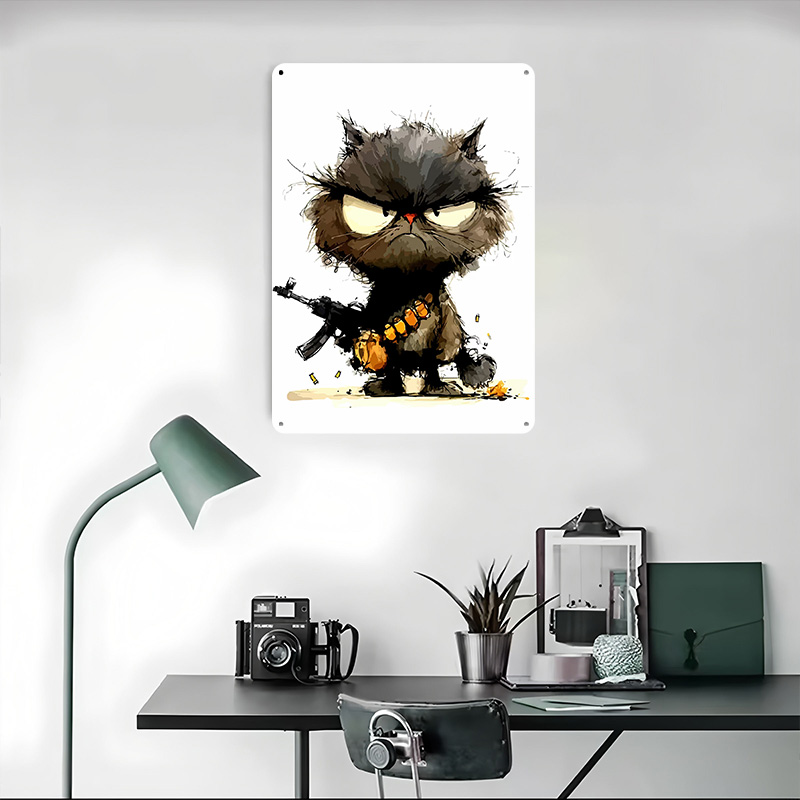 Poster con Gatto e Pistola, Ar - Retro Gaming Gun recensione e prezzo
