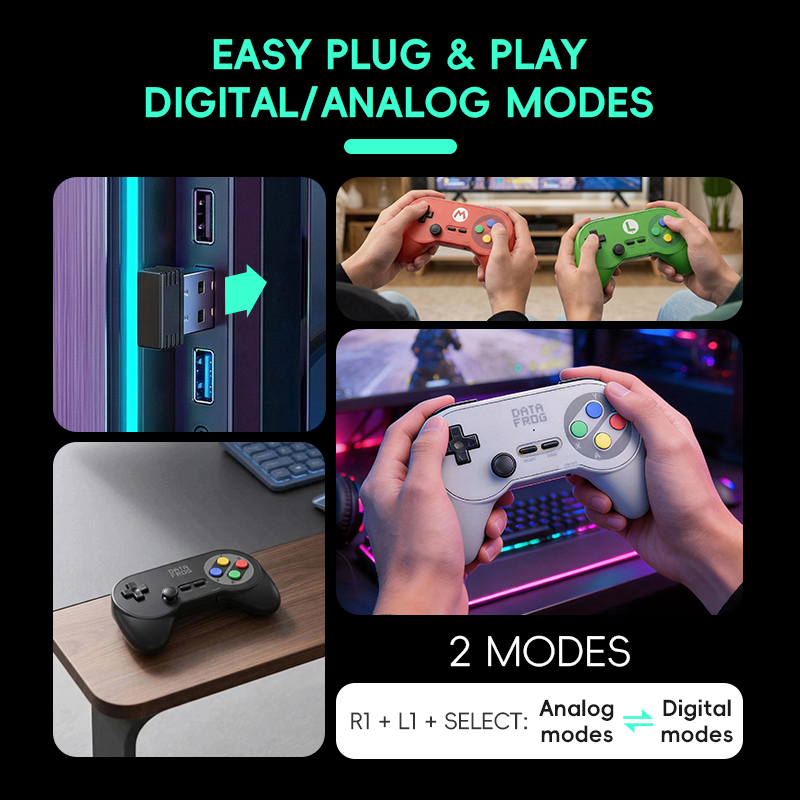 Data Frog PC07 Controller di G - Retro Gaming For Tv recensione e prezzo