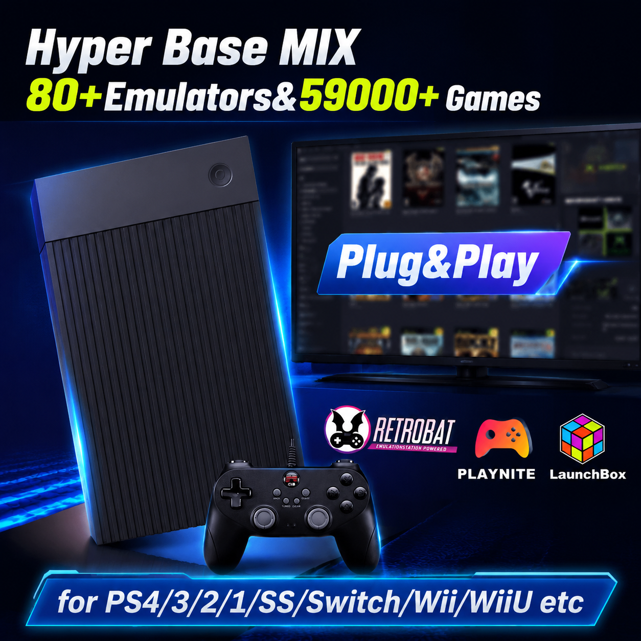 Hyper Base MIX 4T Retro HDD co - Retro Pc Gaming recensione e prezzo