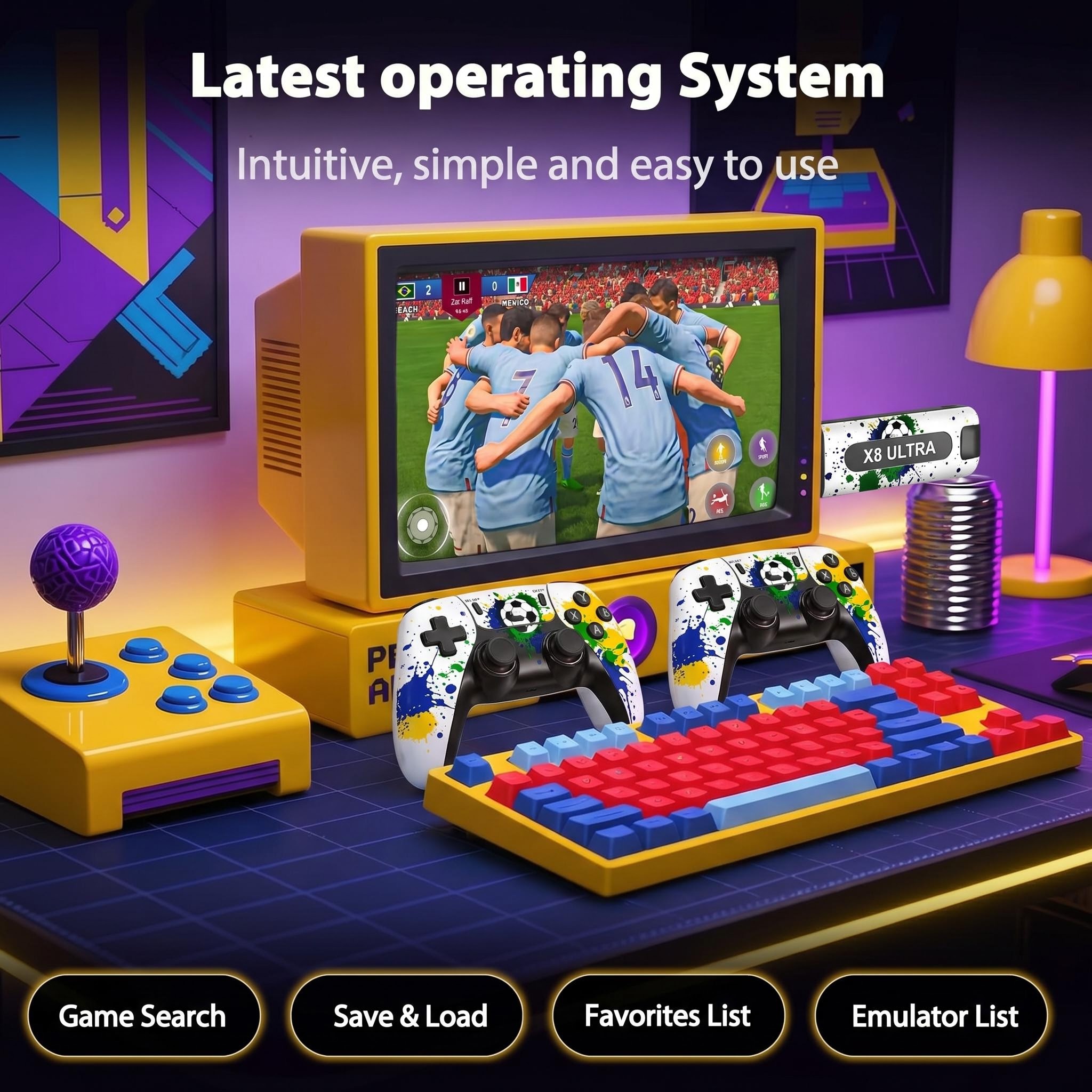 Console di Gioco Retrò X8 Ultr - Retro Gaming La recensione e prezzo