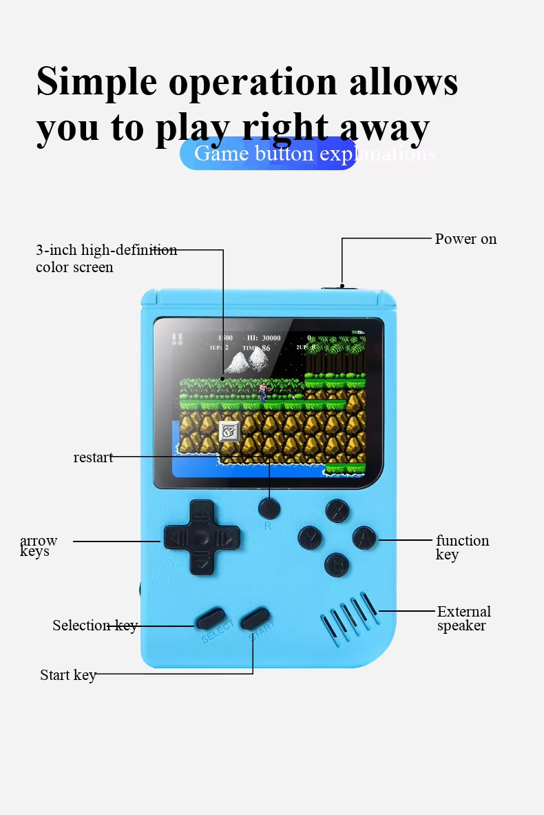 NUOVA Console di Gioco Portati - Retro Gaming La recensione e prezzo