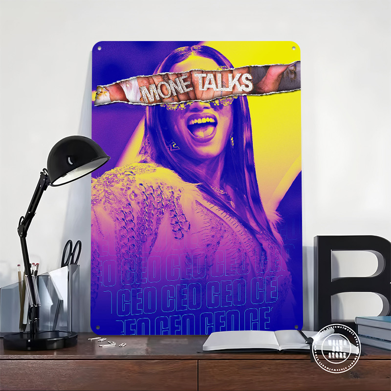 Poster in Metallo 'Money Talks - Retro Gaming Talk recensione e prezzo