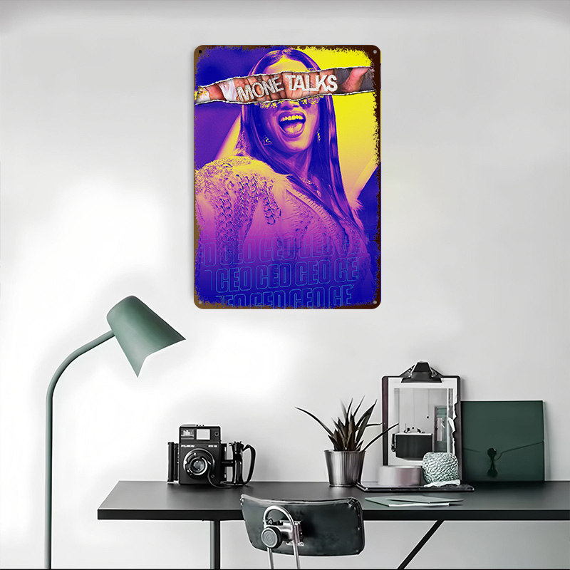 Poster in Metallo 'Money Talks - Retro Gaming Talk recensione e prezzo