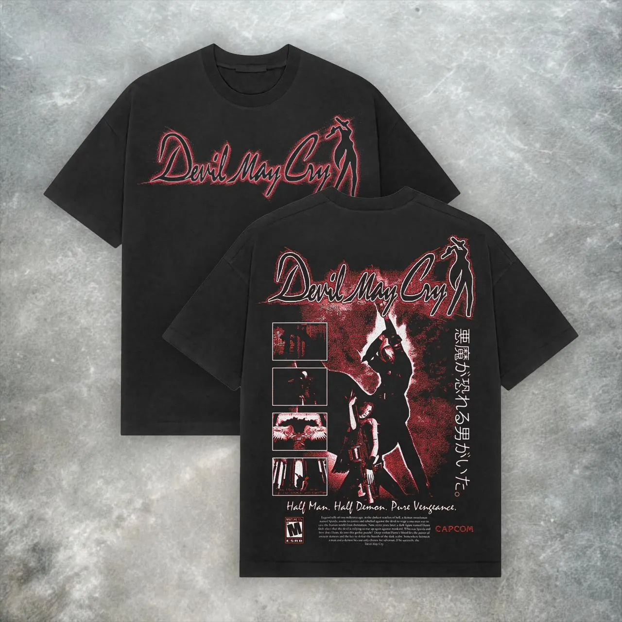 Vintage Devil May Cry Tee Y2K  - Retro Gaming Aesthetic recensione e prezzo