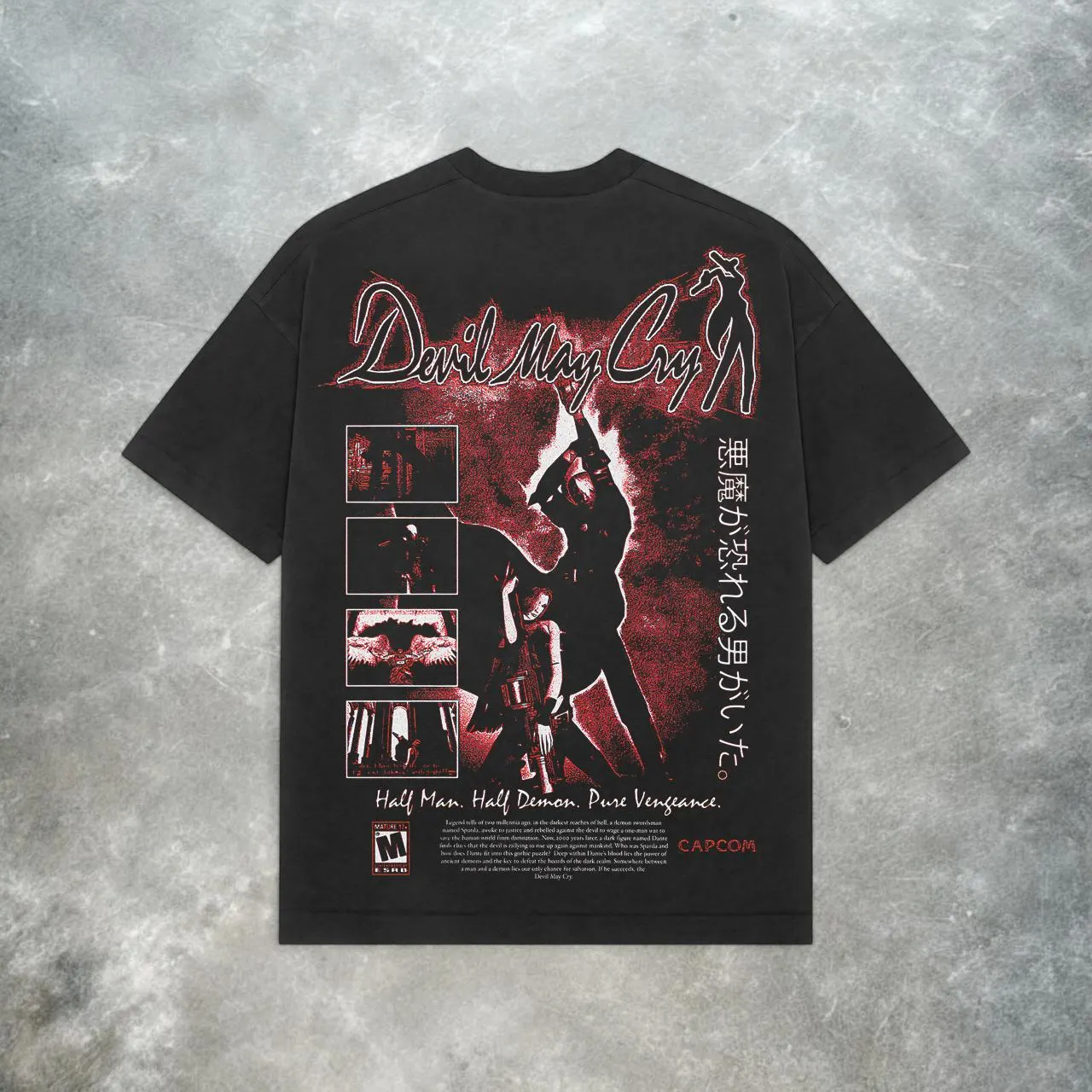 Vintage Devil May Cry Tee Y2K  - Retro Gaming Aesthetic recensione e prezzo