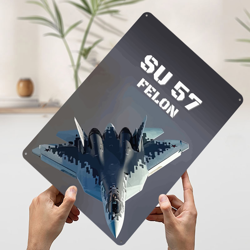 SU-57 Felon Fighter Jet Poster - Retro Poster Gaming recensione e prezzo