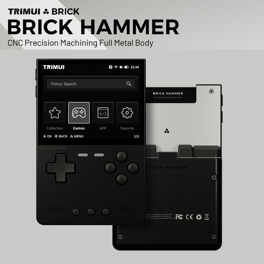 Console Trimui Brick Hammer co - Retro Gaming Laptop recensione e prezzo